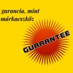 A garancia, mint márkaeszköz